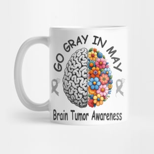 Go Gray In May Brain Cancer Tumor Awareness Mug